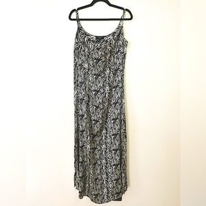 AX Paris Cowl Neck Zebra Maxi Dress